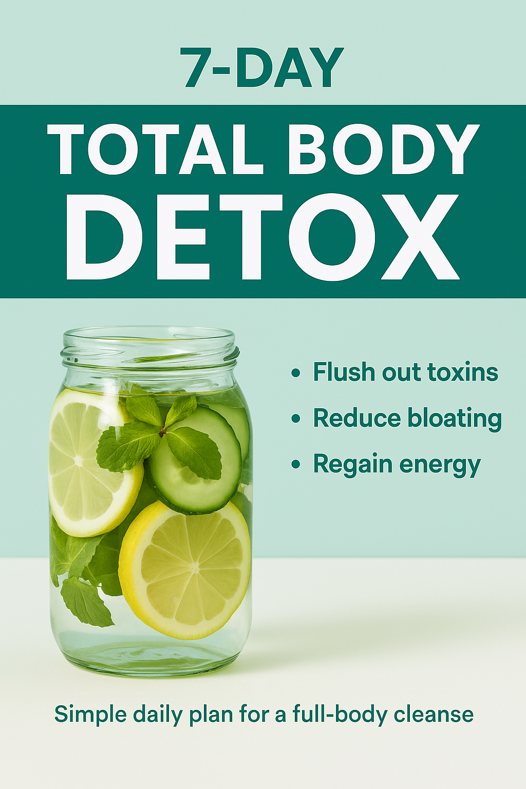 7-Day Total Body Detox Plan